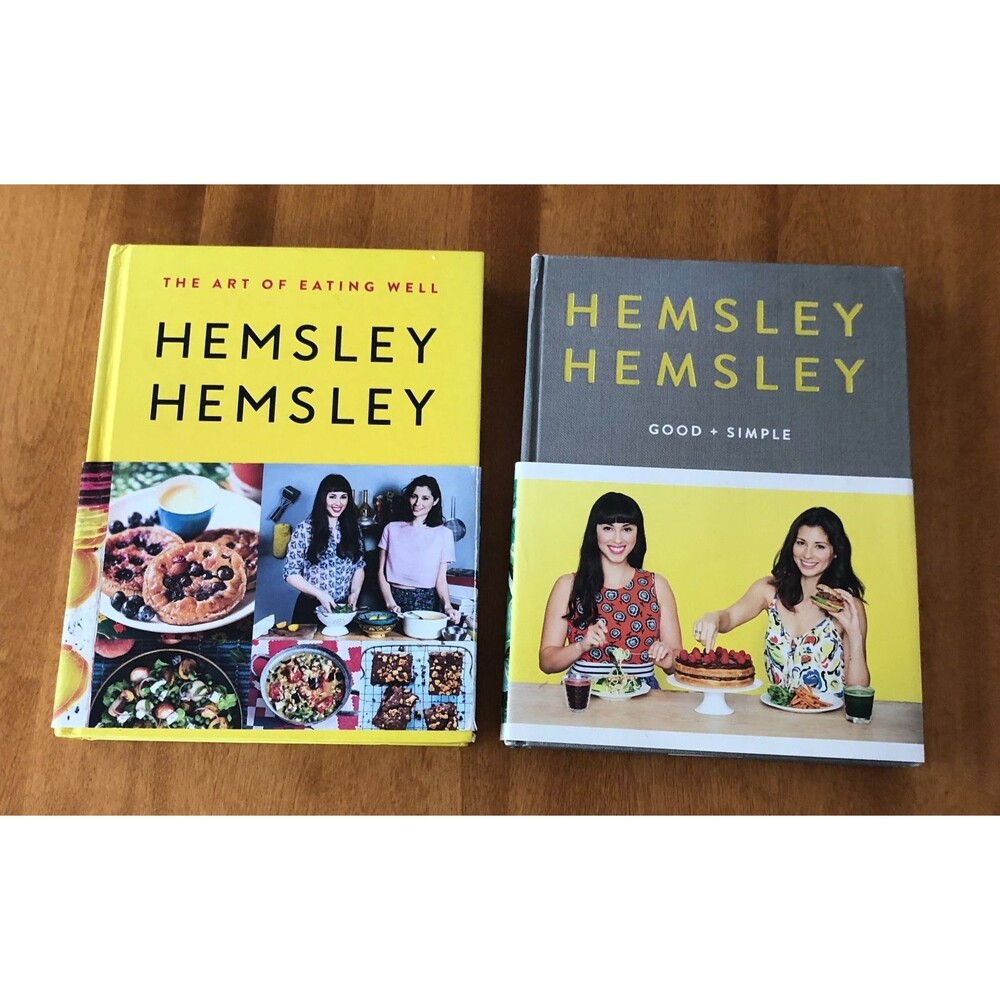 Hemsley & Hemsley Cookbook Lot Eating Well Good & Simply HC